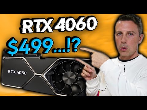 The RTX 4060 costs... $499..? Is Nvidia Getting it Completely WRONG?