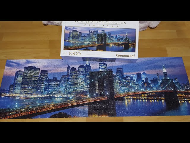 New York Brooklyn Bridge - 1000 pezzi – Clementoni