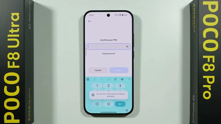POCO F8 Pro/F8 Ultra: How to Enable Developer Options
