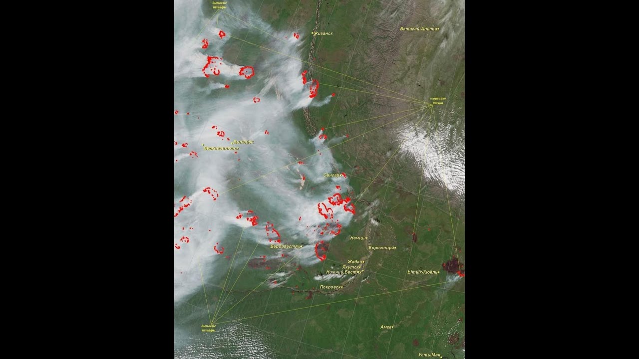 ЯКУТИЯ В ОГНЕ. ГОРЯЧЕЕ ЛЕТО 2021  -  Yakutia is on fire. Hot Summer 2021