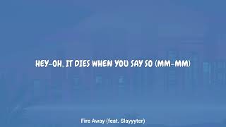 Madeon - Fire Away (feat. Slayyyter) (Lyrics)