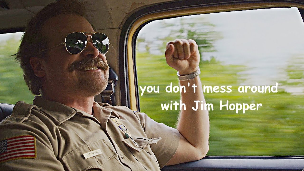 junk efterår ubehagelig Stranger things / You don't mess around with Jim Hopper - YouTube