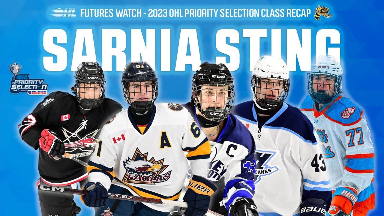 2023-2024 OHL Futures Watch Sarnia Sting