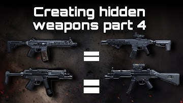 How to create hidden weapons in modern warfare - part 4
