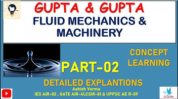 Gupta & Gupta|Fluid Mechanics & Machinery |Detailed Explanations|Part-02|Q 11-20|IESGATEWiz