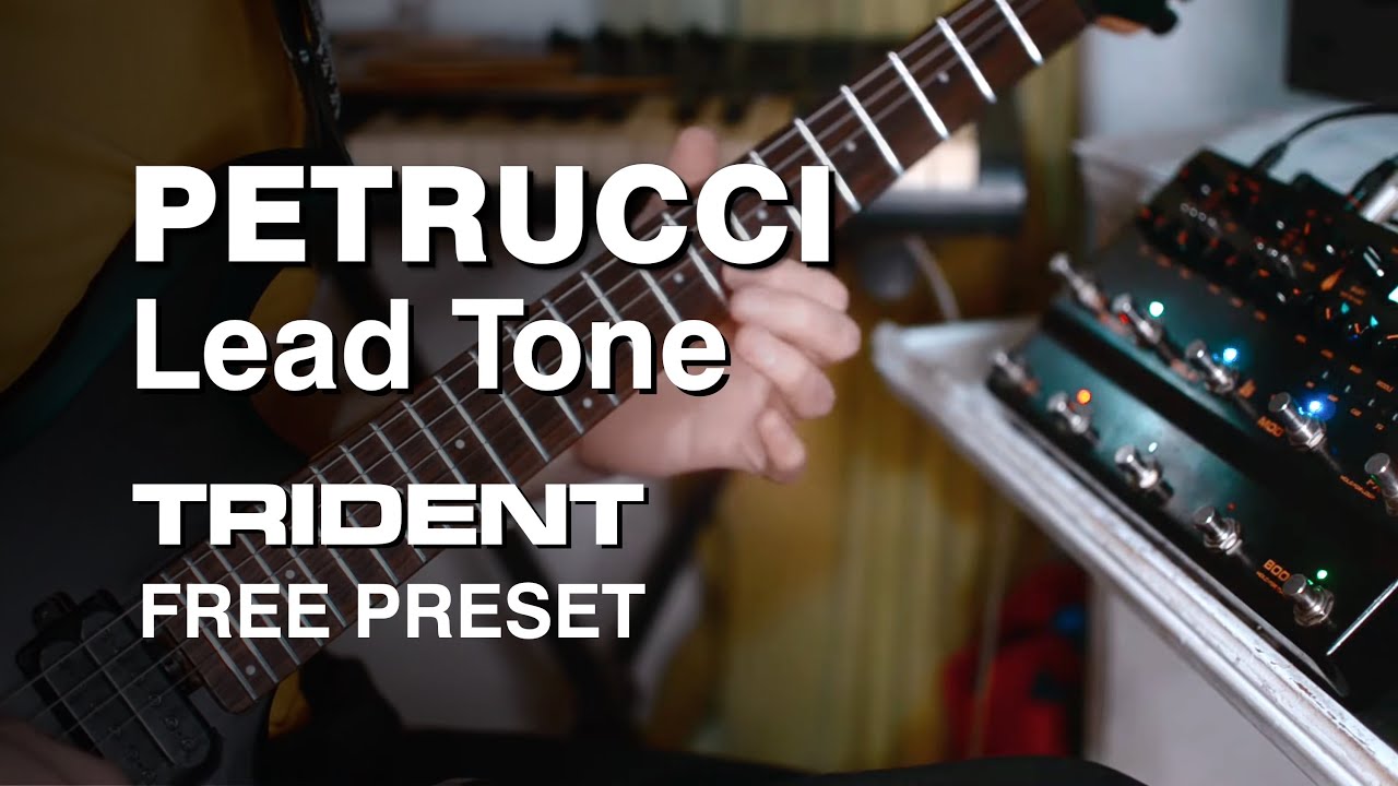 JOHN PETRUCCI LEAD TONE Preset Sharing | NUX TRIDENT
