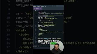 Como enviar e-mails com Python #python #programação