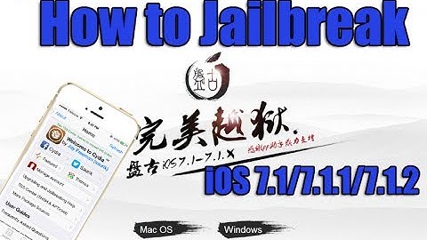 How to Jailbreak iOS 7.1/7.1.1/7.1.2 Using Pangu WINDOWS AND MAC!