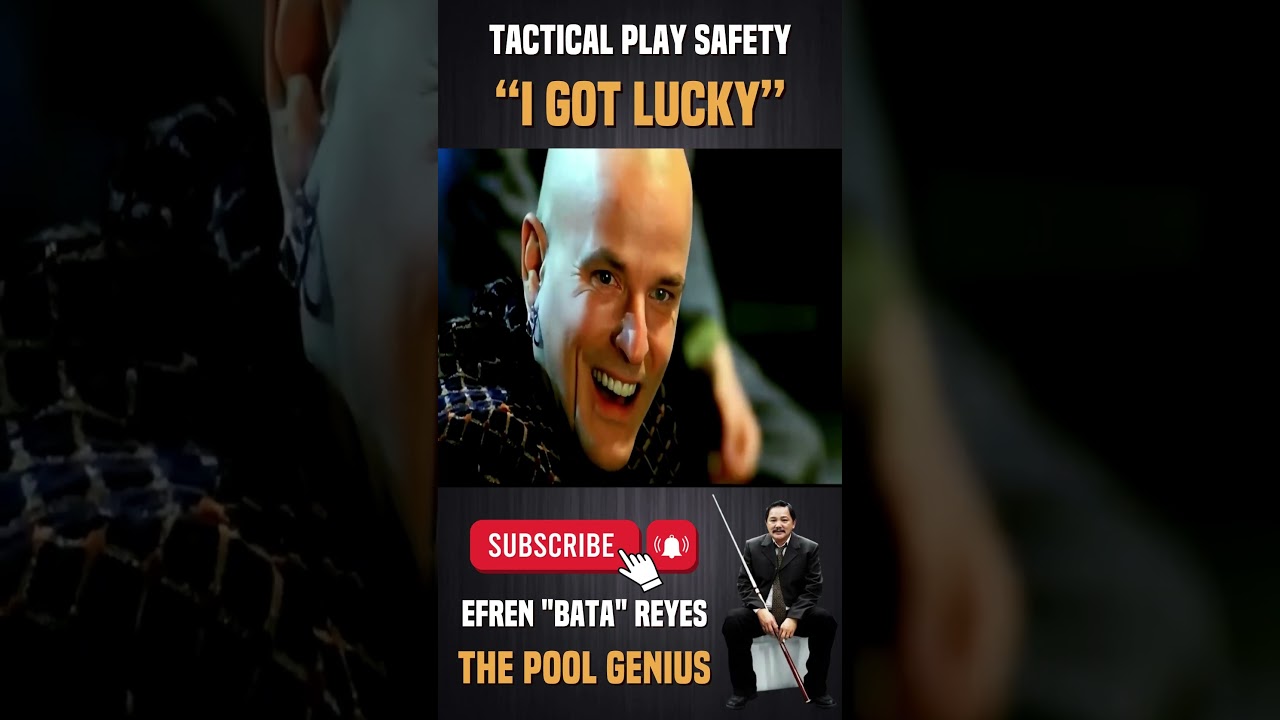 Mika Immonen’s safety was perfect… until Efren Reyes touched the table