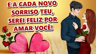 E a cada novo sorriso teu, serei feliz por amar você ♥