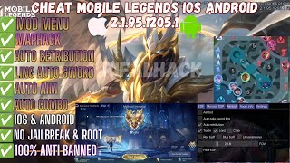 CHEAT YVE AUTO AIM MOBILE LEGENDS (IOS & ANDROID) | CHEAT AUTO SKILL MLBB PATCH 2.1.95 NO BANNED screenshot 3