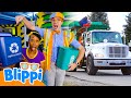 Learn What Garbage Trucks Do!🚛 | Blippi Songs 🎶| Educational Songs For Kids