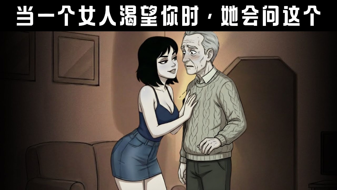 当一个女人渴望一个年长的男人时，她总是会用两个问题来考验他。 | 女性心理学