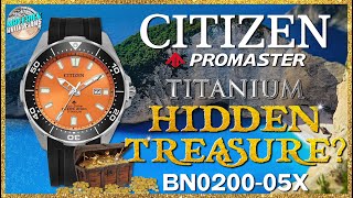 Hidden Treasure? | Citizen Promaster 200m Orange Titanium Diver