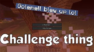 Minecraft but if I stop mining I explode Profile