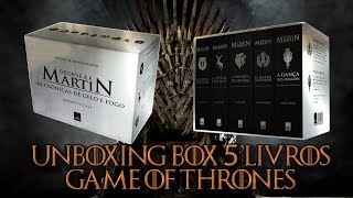 Crônicas de Gelo e Fogo Jogo de Miniaturas - Unboxing 