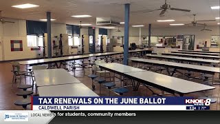 Caldwell Parish voters to decide school tax renewals on June 27