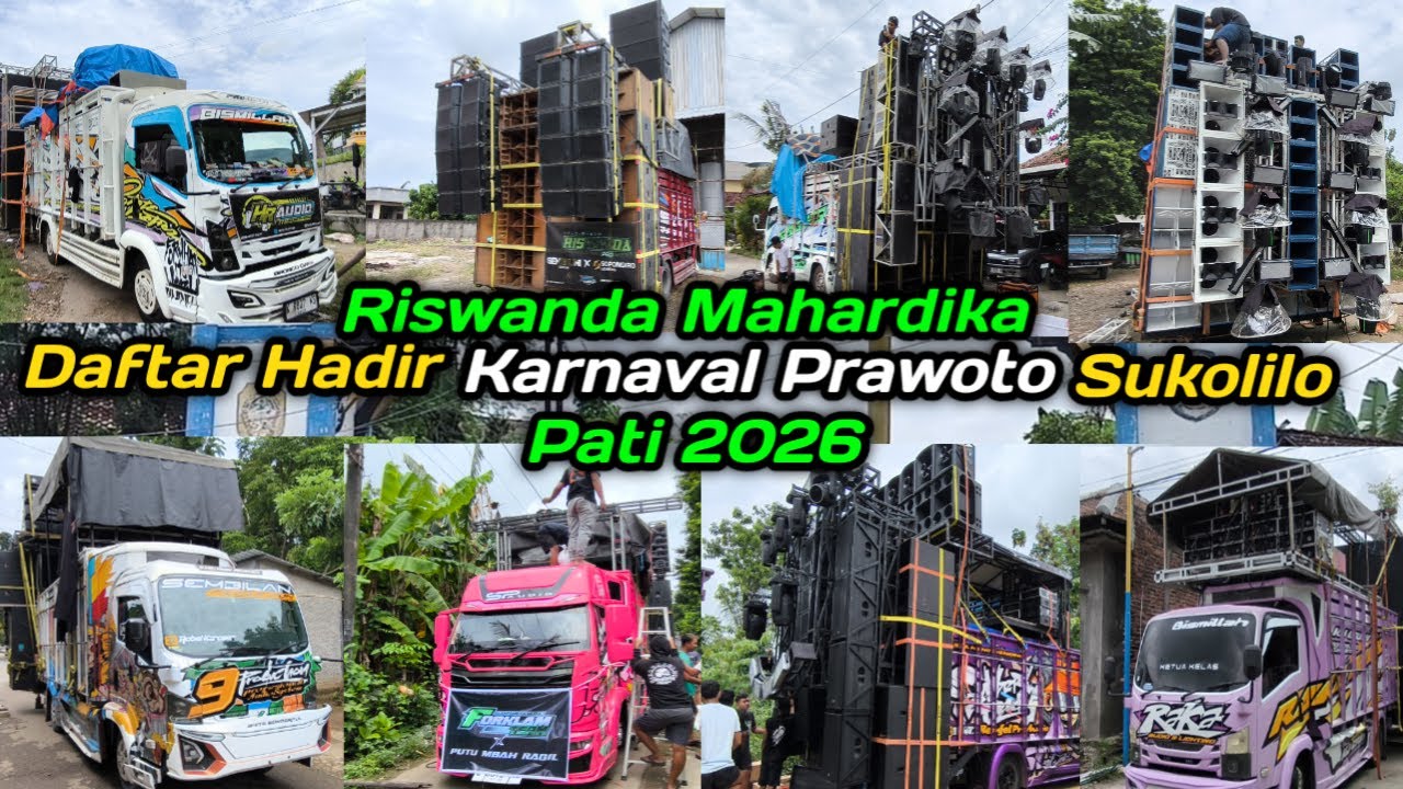 Riswanda Mahardika  Dkk❗Daftar Hadir Karnaval Prawoto Pati 2026
