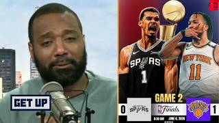 Jalen Brunson will expose Wemby again - Chris Canty predicts NBA Finals: Knicks vs Spurs in Gm 2
