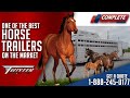When it comes to MODERN DURABLE Horse Trailer this is as good as it gets!