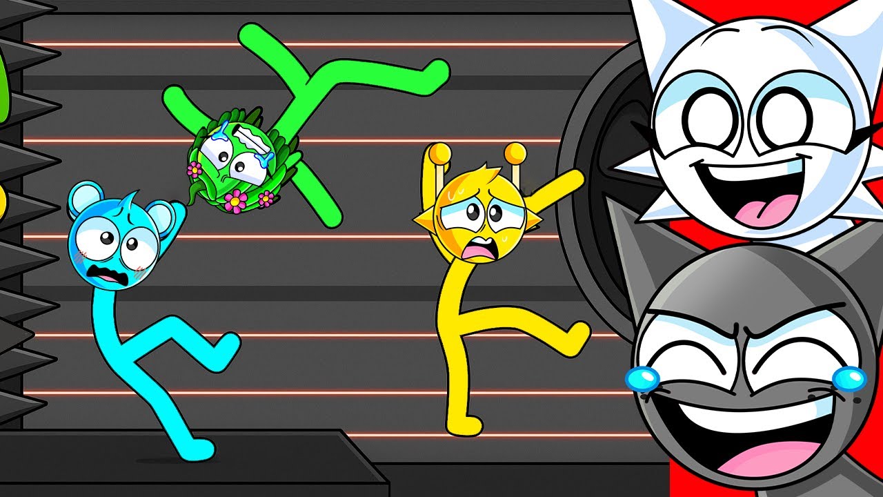 Reacting to SPRUNKI STICKMAN vs FACTORY!