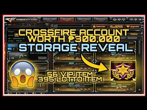 CFPH: ₱300,000 CROSSFIRE ACCOUNT (STORAGE REVEAL)