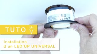 Europole 57016 | LED'UP UNIVERSAL SWITCH rond ori blanc 2700K/3000K/4000K  6W 60DEG IP65 | Rexel France