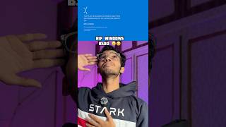 RIP 🪦 Windows #bsod #tamil #tech #tamilgaming #pcbuildtamil #apple #macbook #microsoft #rip