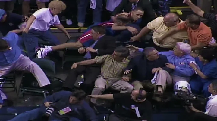 Tayshaun Prince Blocks Reggie Miller | 17th Annive...
