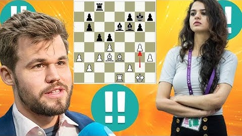 Tania Sachdev vs Magnus Carlsen Chess game 58