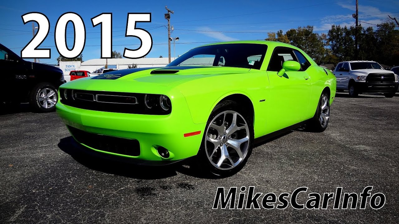 2015 Dodge Challenger R T Plus