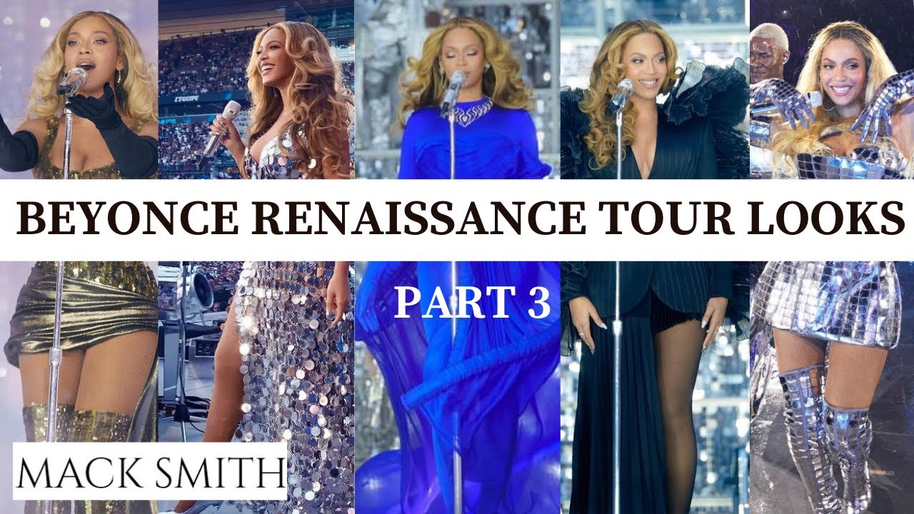 Beyonce Renaissance Tour Style & Fashion PART 3 | JACQUEMUS , PACO ...