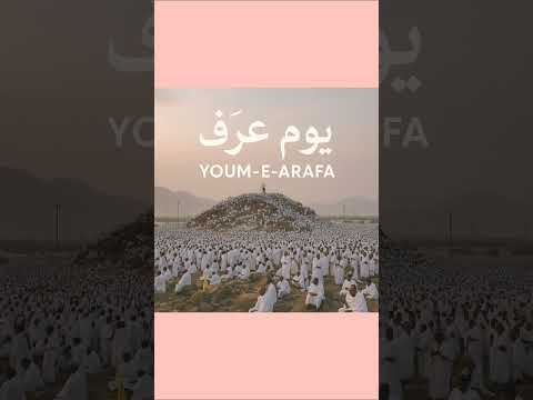 Hajj Yum E Arafa Short Dua Allah