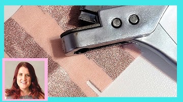 How to Use a Notcher for Fabric : step by step sewing projects for beginners
