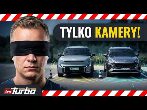Blind parking using only cameras! MGS9 🆚 KIA EV9 | Moto Kombat