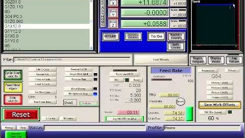 third Gcode cut for a square box