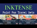 Derwent Inktense Paint Pan Travel Set #1 and #2