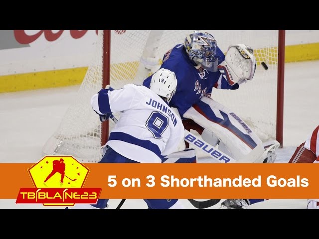 5 on 3 Shorthanded Goals - YouTube