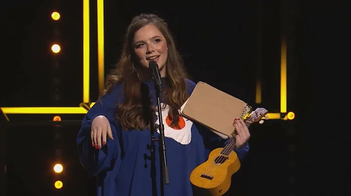 Anna Thomas at The BBC New Comedy Awards 2021