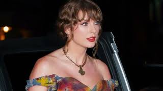 Taylor Swifts Bold Red Skirt Suit & Corset At Travis Kelces Game A Fashion Statement To Remember