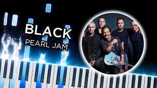 Video thumbnail of "Black (Pearl Jam) - Piano Tutorial"