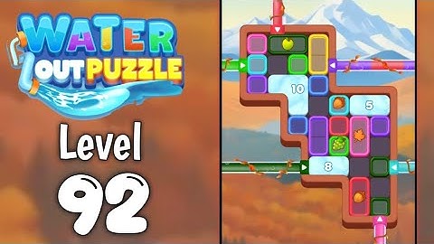 Water Out Puzzle Level 92 Walkthrough