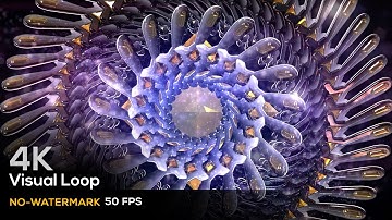 4K VISUAL LOOP ANIMATION RESOLUME (VJ LOOP) - 3D TUNNEL LUXURY