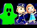 Green Ghost Chasing Kids | Funny Cartoon for Kids | Dolly and Friends 3D | Compilation for Children