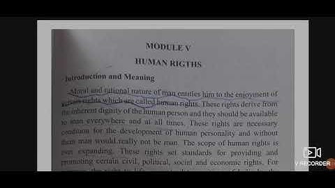 CHCRT05 module 5 lec 1