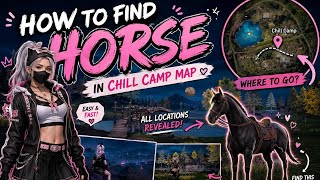 🐴 HOW TO FIND THE HORSE😱 IN CHILL CAMP MAP! 🔥 ||FREE FIRE  screenshot 2