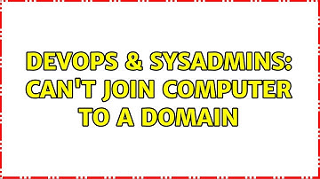 DevOps & SysAdmins: Can