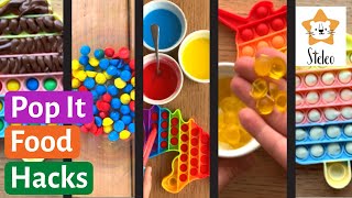 Delicious Things You Can Do With POP IT Fidget Toys  Pop It Food Hacks