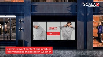 Scala Digital Signage: Smart Product Recommendations