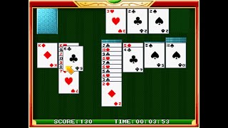 Solitaire [Millennium Arcade 250 Longplay] screenshot 1